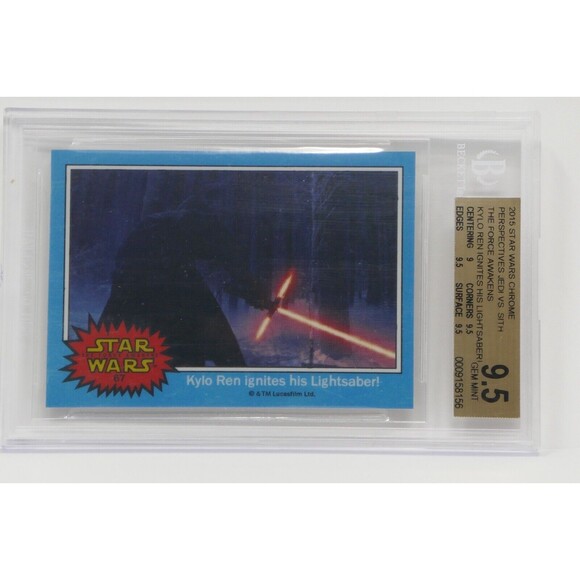 2015 Star Wars Chrome Perspectives Jedi vs Sith Kylo...